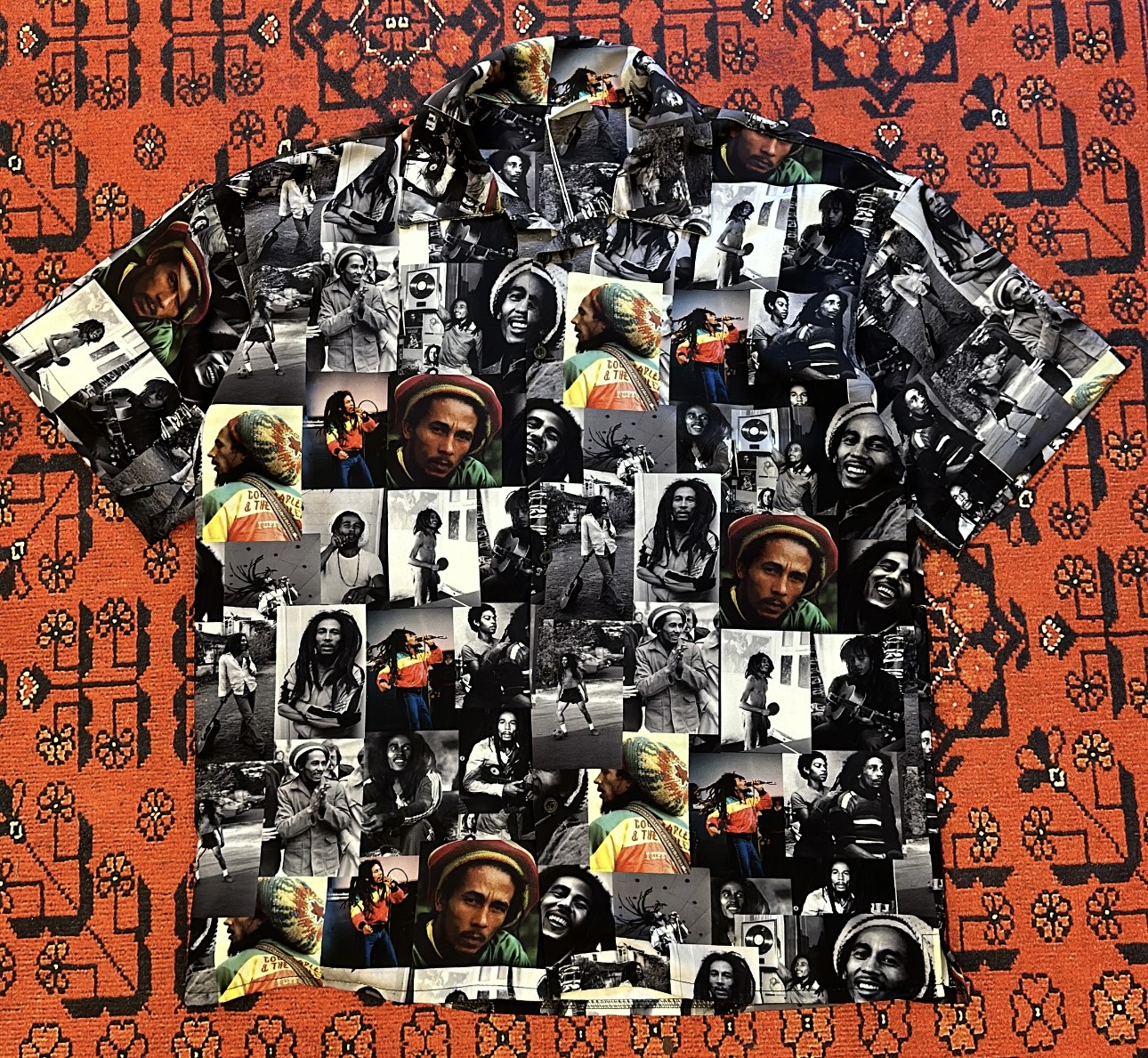 Bob Marley Parçalı Gömlek - Görsel 2