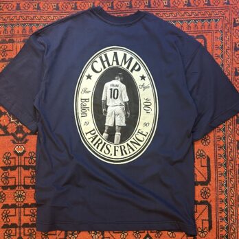 Lacivert Zinedine Zidane T-shirt