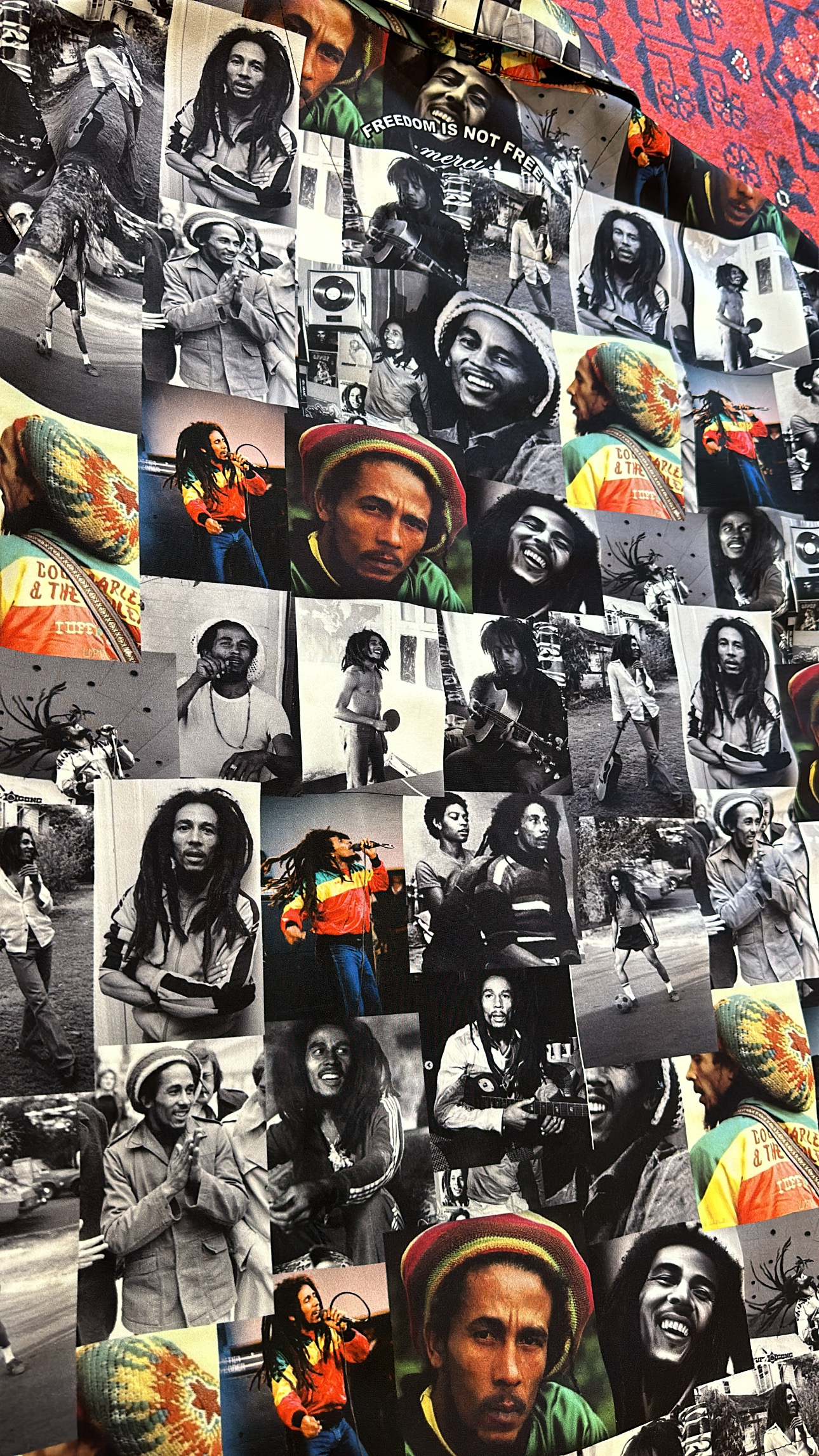 Bob Marley Parçalı Gömlek - Görsel 3