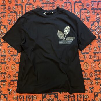 Siyah Bird Eyes Patçh T-shirt