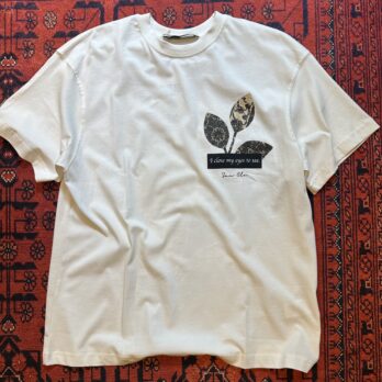 Ekru Bird Eyes Patçh T-shirt