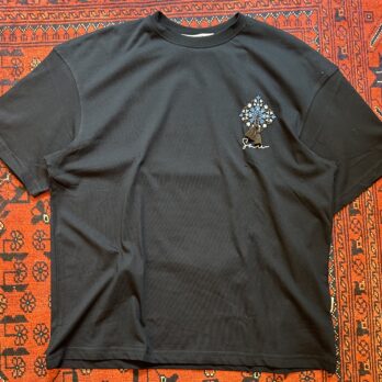Lacivert Püsküllü Horse Patçh T-shirt