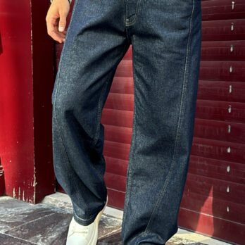 Lacivert Bol Kalıp Baggy Jean